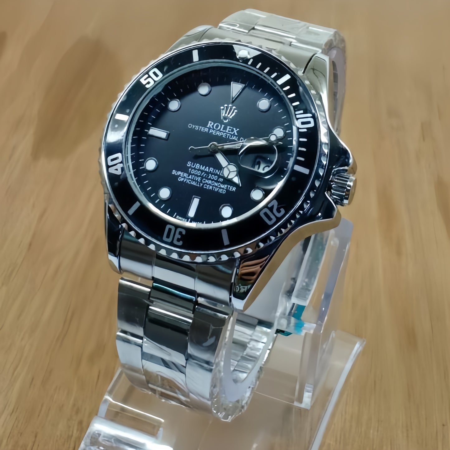 Rolex Submariner Date - Black & Silver