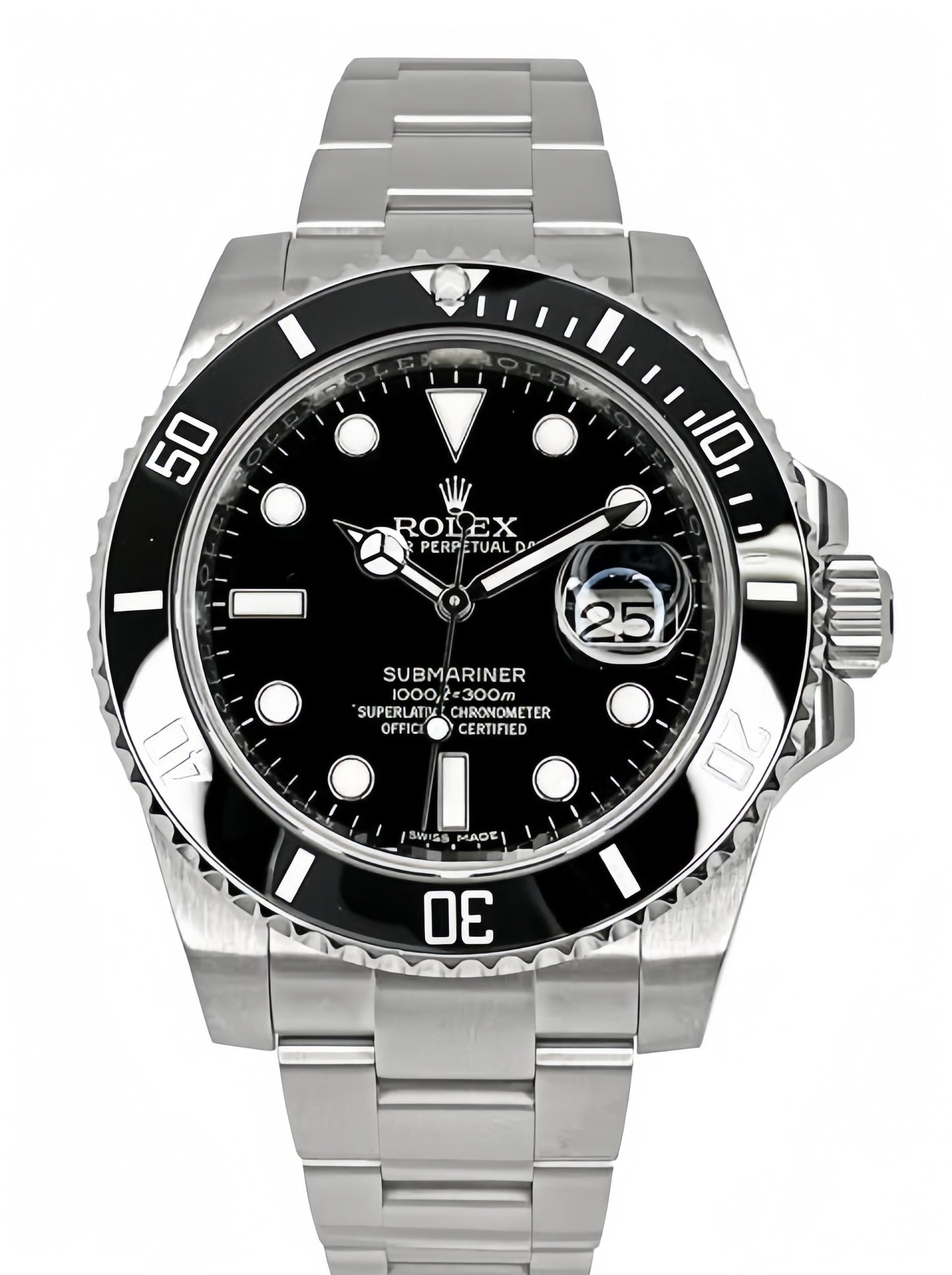 Rolex Submariner Date - Black & Silver