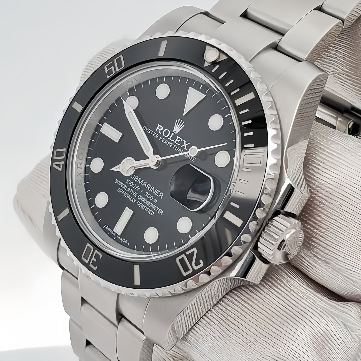 Rolex Submariner Date - Black & Silver
